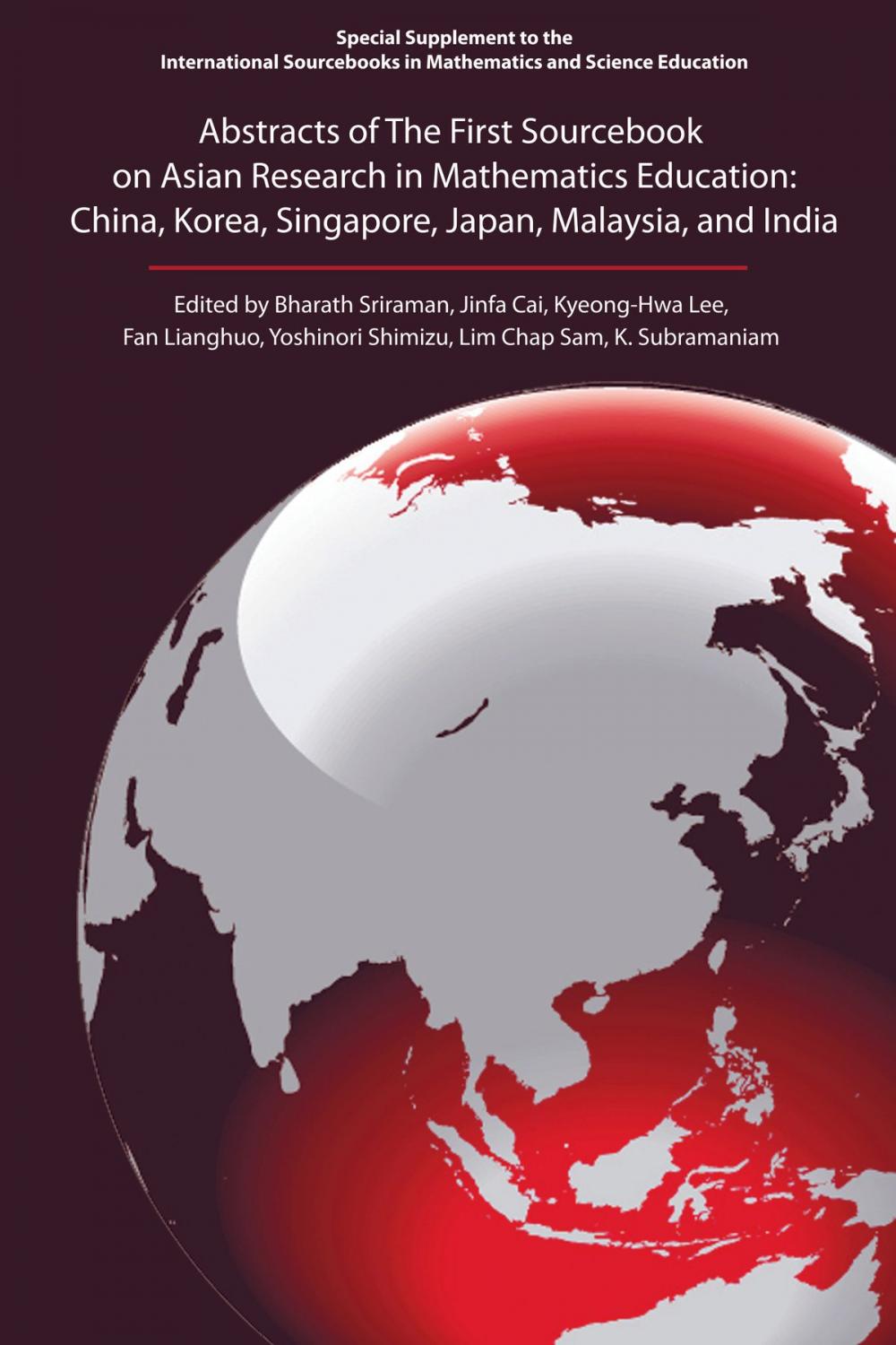 Big bigCover of Abstracts of The First Sourcebook on Asian Research in Mathematics Education