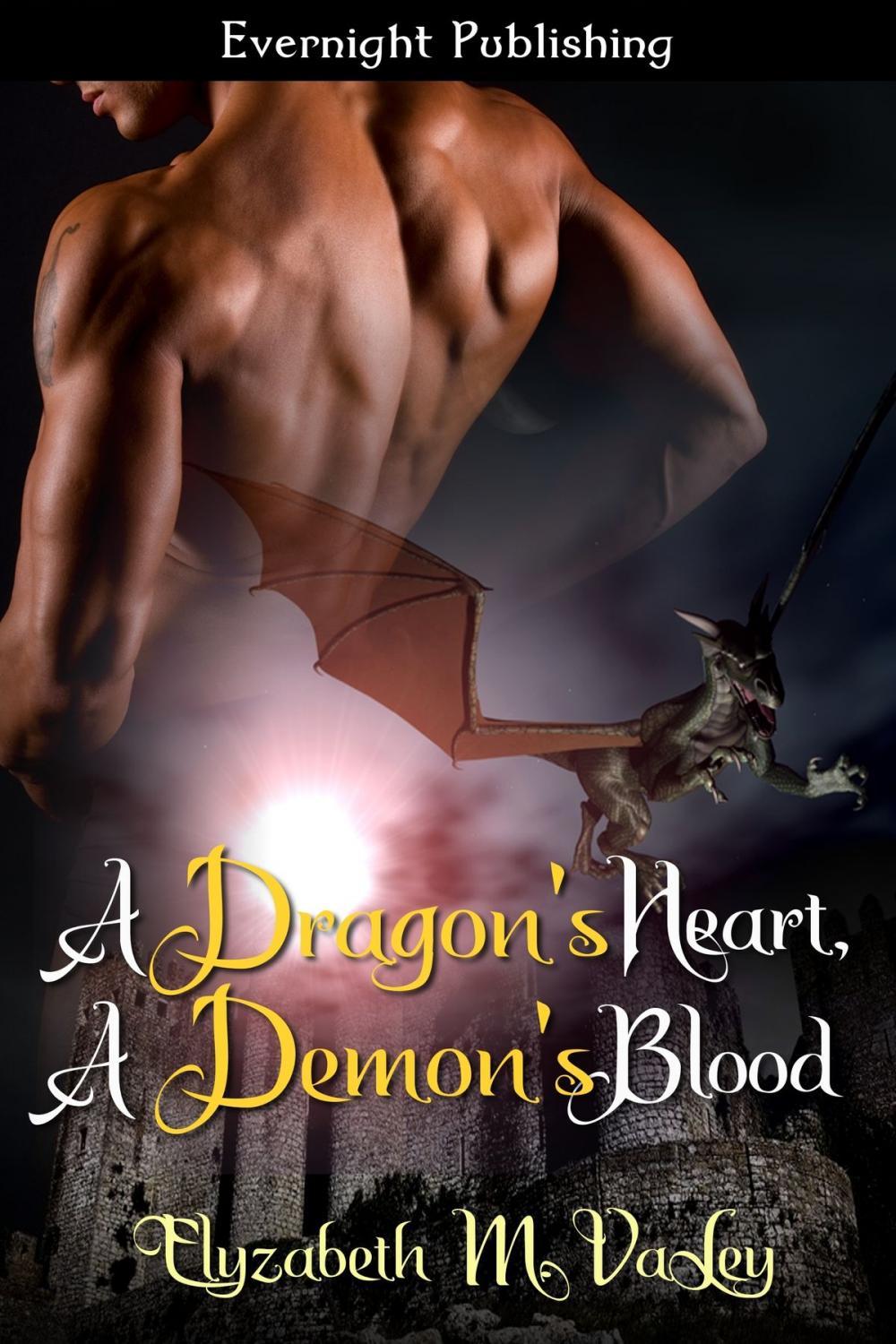 Big bigCover of A Dragon's Heart, A Demon's Blood