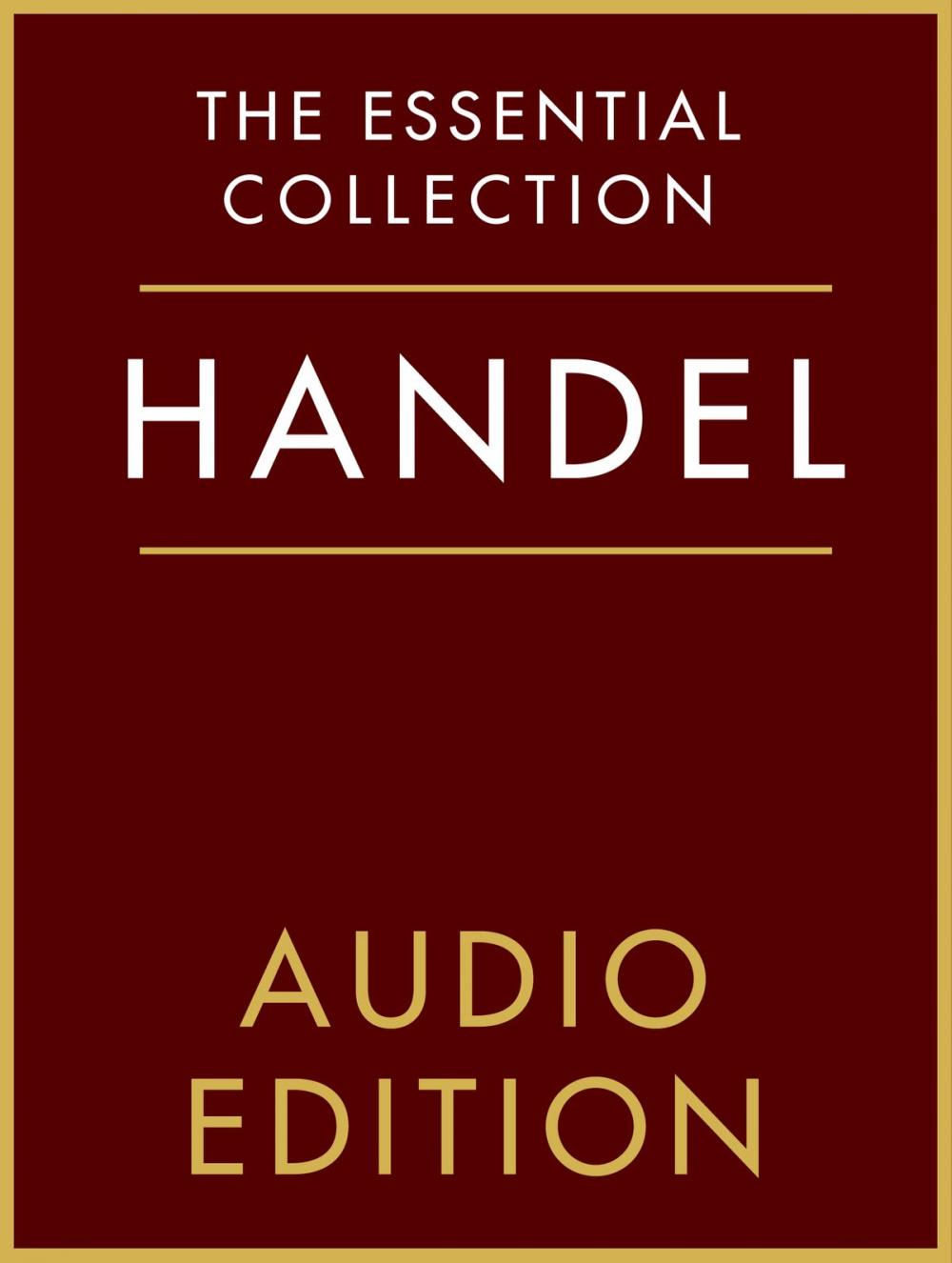 Big bigCover of The Essential Collection: Handel Gold