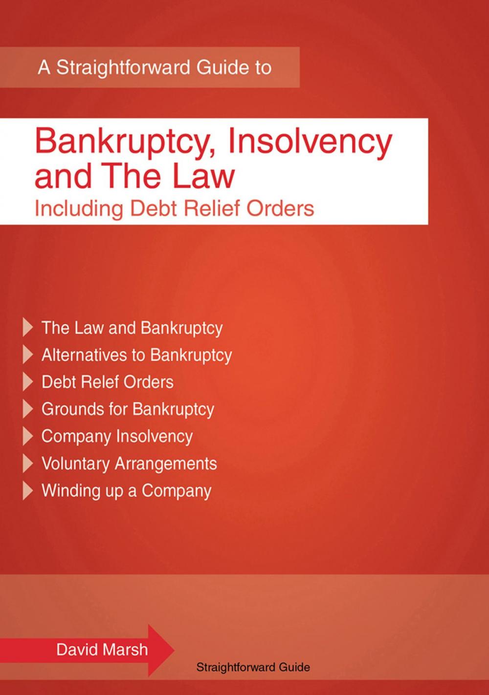 Big bigCover of A Straightforward Guide To Bankruptcy, Insolvency And The Law