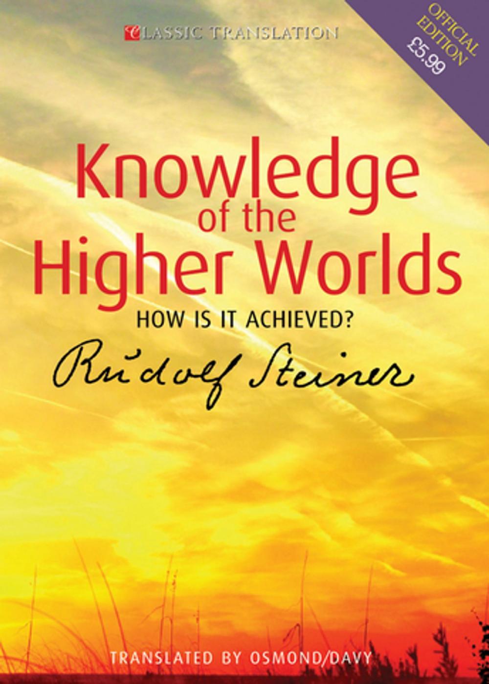 Big bigCover of Knowledge of the Higher Worlds