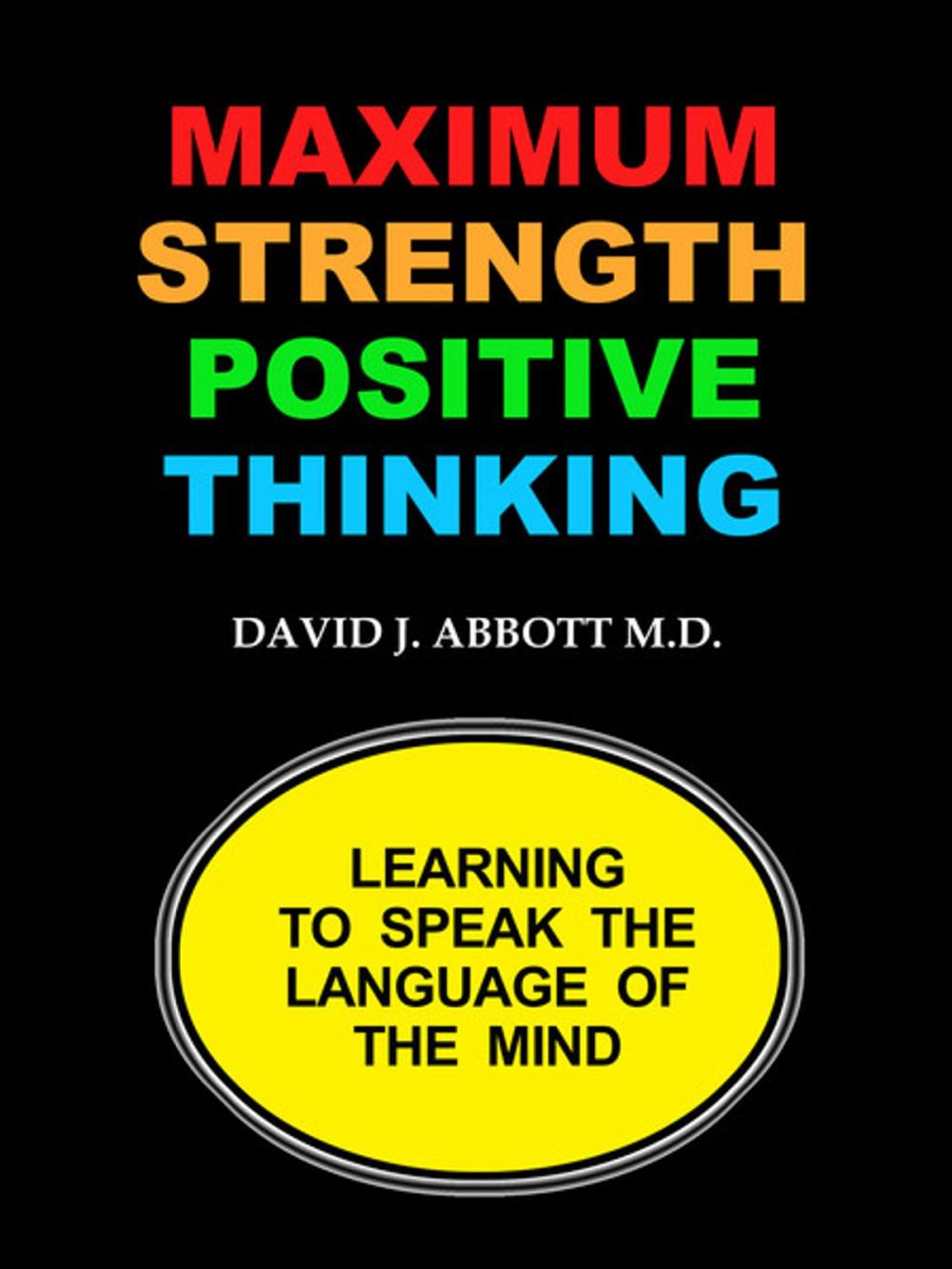 Big bigCover of Maximum Strength Positive Thinking