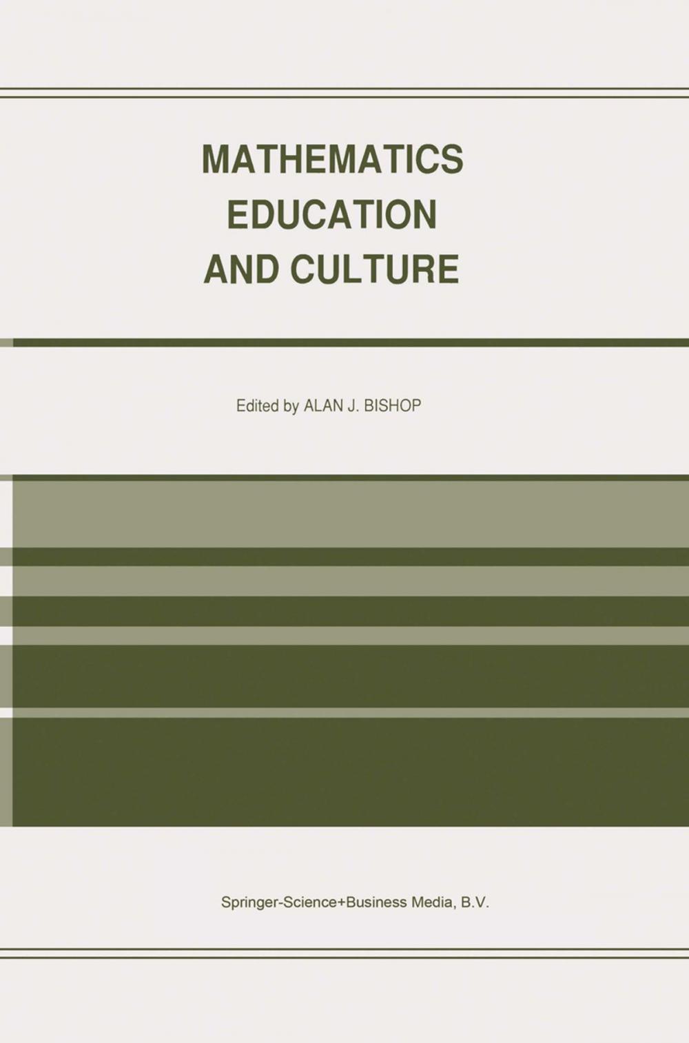 Big bigCover of Mathematics Education and Culture
