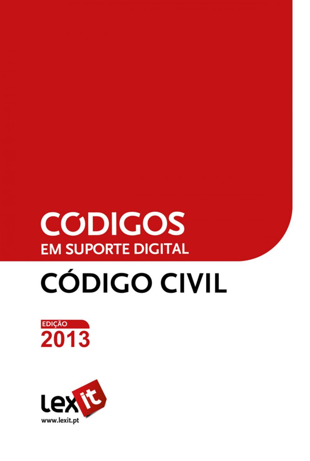Big bigCover of Código Civil 2013