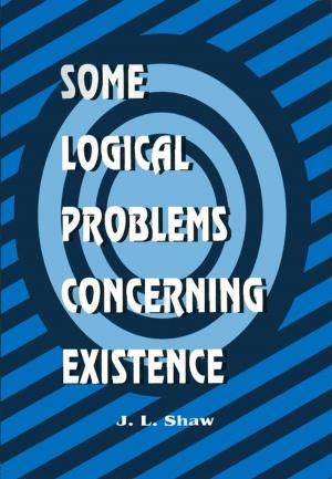 Book cover of Some Logical Problems Concerning Existence