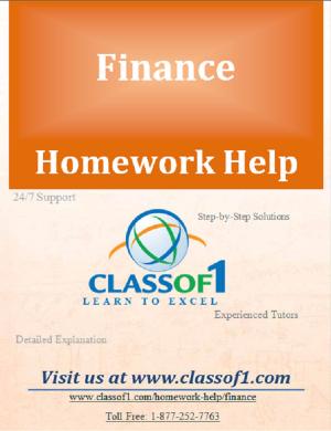 Cover of the book Calculation of Issue of Debt and Return on Equity by Homework Help Classof1