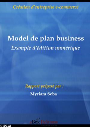 Cover of the book Model de plan business by Daghey Sarah