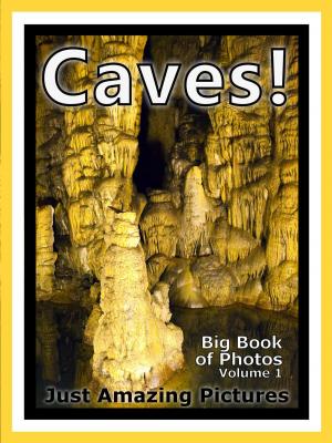Cover of Just Cave, Cavern, Stalagmite, and Stalactite Photos! Big Book of Photographs & Pictures of Caves, Caverns, Stalagmites and Stalactites, Vol. 1