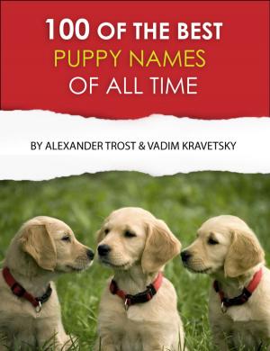 Cover of the book 100 of the Best Puppy Names of All Time by alex trostanetskiy
