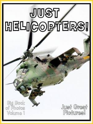 Book cover of Just Helicopter Photos! Big Book of Photographs & Pictures of Helicopters, Vol. 1