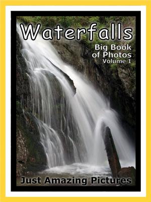 Book cover of Just Waterfall Photos! Big Book of Photographs & Pictures of Waterfalls, Vol. 1