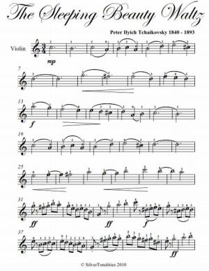 Cover of Sleeping Beauty Waltz Easy Violin Sheet Music