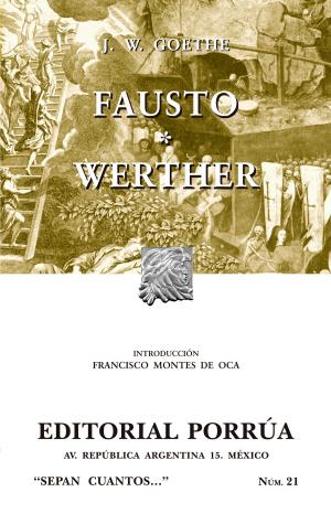 Cover of the book Fausto y Werther by Fernando Silva García (Coordinador)