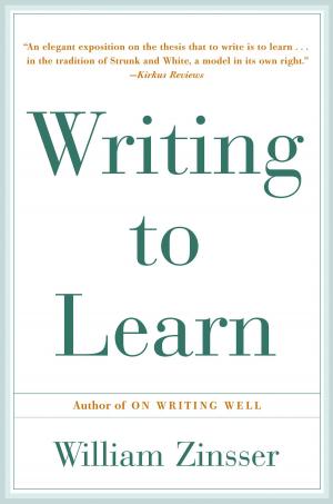 Cover of the book Writing to Learn by Adriana Trigiani, Mary Yolanda Trigiani