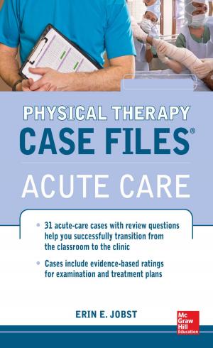 Cover of the book Physical Therapy Case Files: Acute Care by Dusan Petkovic