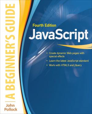 Book cover of JavaScript A Beginners Guide 4/E