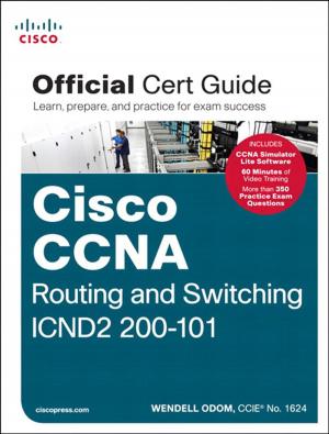 Book cover of Cisco CCNA Routing and Switching ICND2 200-101 Official Cert Guide