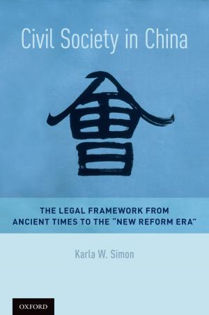 Cover of the book Civil Society in China by Kacey Link, Kristin Wendland
