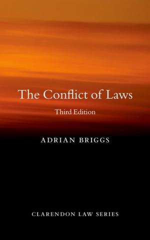 Cover of the book The Conflict of Laws by Richard Toye