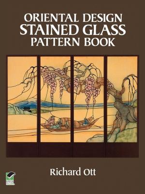 Book cover of Oriental Design Stained Glass Pattern Book