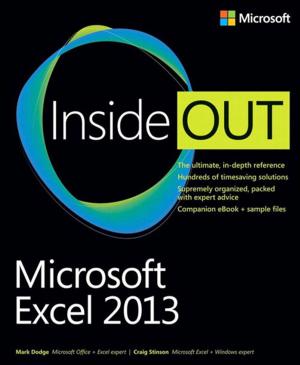 Book cover of Microsoft Excel 2013 Inside Out