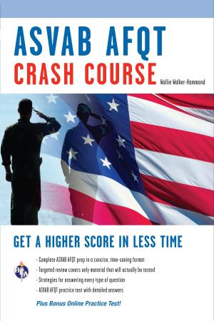 Cover of the book ASVAB AFQT Crash Course by Charles Grimes