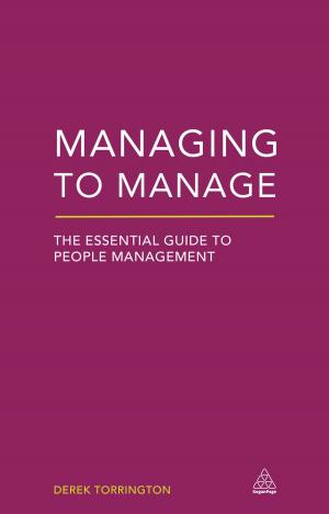 Cover of the book Managing to Manage by Erik Du Plessis