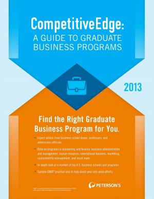 bigCover of the book CompetitiveEdge:A Guide to Business Programs 2013 by 