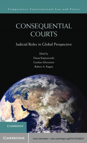 Cover of the book Consequential Courts by Dr T. R. Oke, Dr G. Mills, Dr A. Christen, J. A. Voogt