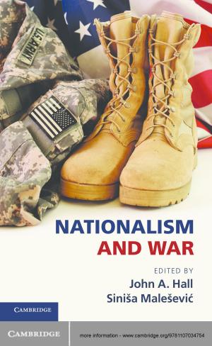 Cover of the book Nationalism and War by 