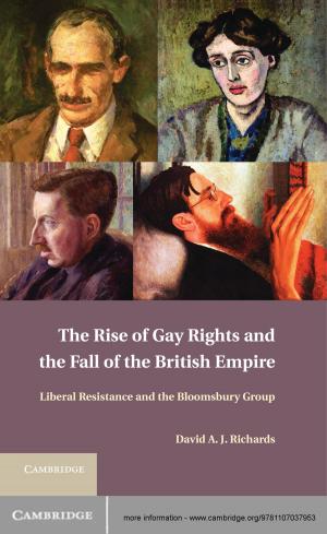 Book cover of The Rise of Gay Rights and the Fall of the British Empire