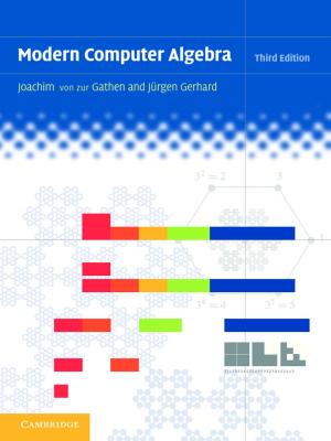 Cover of the book Modern Computer Algebra by Hans Christian Öttinger