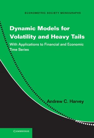 Book cover of Dynamic Models for Volatility and Heavy Tails