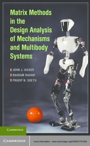 bigCover of the book Matrix Methods in the Design Analysis of Mechanisms and Multibody Systems by 