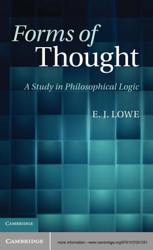 Cover of the book Forms of Thought by Julie Tetel Andresen