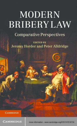 Cover of the book Modern Bribery Law by Kathleen Thompson
