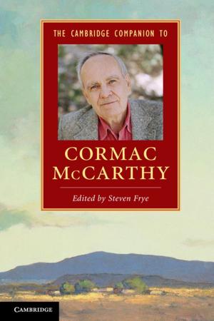 Cover of the book The Cambridge Companion to Cormac McCarthy by Dr Daniela Dueck, Kai Brodersen