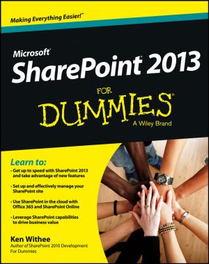 Cover of the book SharePoint 2013 For Dummies by William A. Kaplin, Barbara A. Lee, Neal H. Hutchens, Jacob H. Rooksby