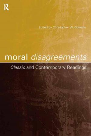 Cover of the book Moral Disagreements by Wattel, Harold L. Wattel