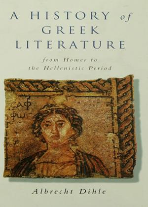 Cover of the book History of Greek Literature by G.W.B. Huntingford