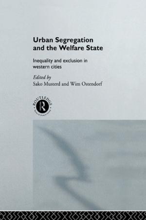 bigCover of the book Urban Segregation and the Welfare State by 