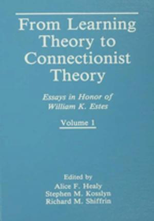 Cover of From Learning Theory to Connectionist Theory
