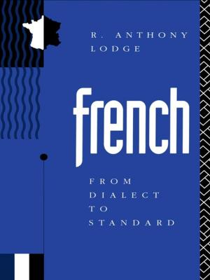 Cover of the book French: From Dialect to Standard by Taiichi Ohno