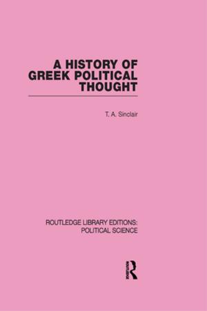 Cover of the book A History of Greek Political Thought by Daisaku Higashi