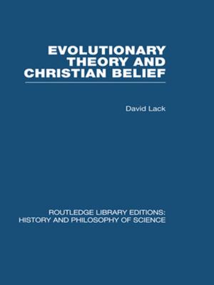 Cover of the book Evolutionary Theory and Christian Belief by Deborah Sundloff Schulz