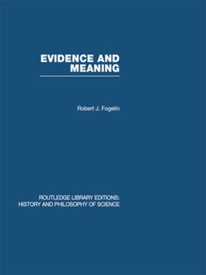 Cover of the book Evidence and Meaning by Mark J. Findlay