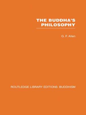 Cover of the book The Buddha's Philosophy by Fons J.R. van de Vijver, Dianne A. Van Hemert, Ype H. Poortinga