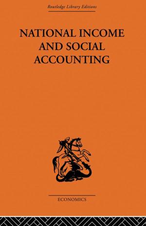 Cover of the book National Income and Social Accounting by Jennifer Marchbank, Gayle Letherby