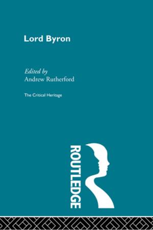Cover of the book Lord Byron by Ronald A. Fullerton