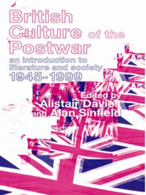 Cover of the book British Culture of the Post-War by Anthony Mcfarlane